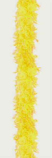 Pulyka boa - CANARY YELLOW